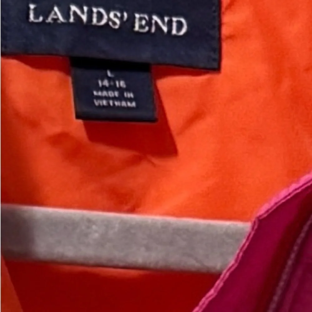 Lands End bold pink